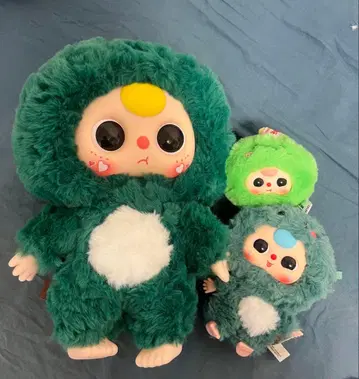 베이비쓰리 공룡 세트 400% 100% 마스코트 BabyThree