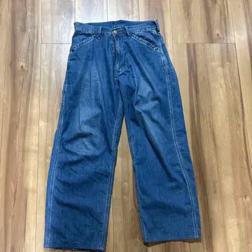 Lee 페인터 팬츠 워크 팬츠 데님 블루