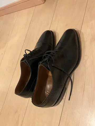 REGAL (리갈) 02DR 블랙 가죽 신발