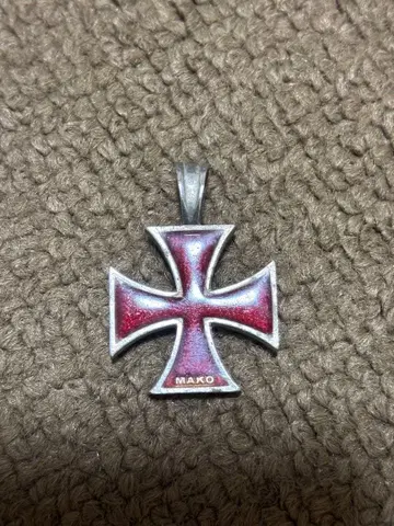 철 십자가 빈티지 펜던트 탑 펑크 바이커 구제 의류 아이언 크로스