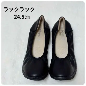 미사용 새상품 럭키럭키 하늘을 나는 펌프스 경량 발수 일본제 24.5cm