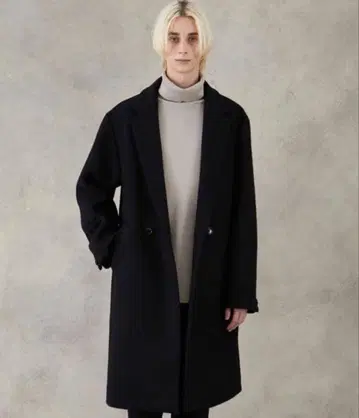 PUBLIC TOKYO 슈퍼 140's 울 체스터 코트