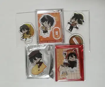 문호 스트레이독스 에도카와 란포 미니 캐릭터 아크릴 스탠드 5개 세트