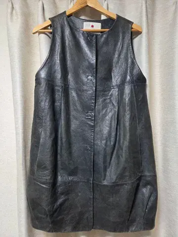 Lee collection. 블랙 슬리브리스 조끼