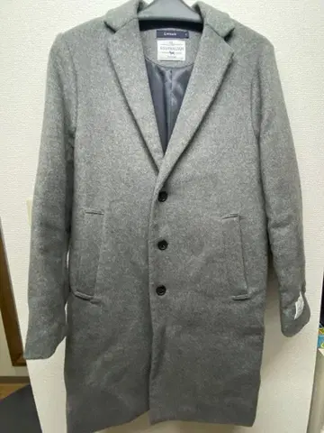 RAGEBLUE 체스터 코트 그레이 울