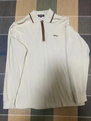 마리끌레르 L 화이트 피케 셔츠