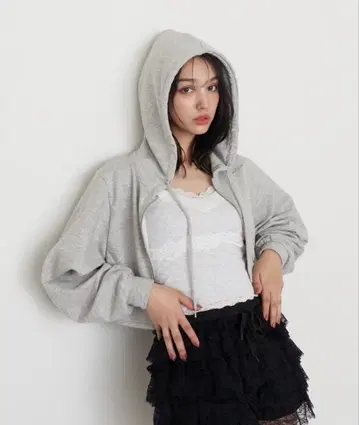 [ Ray CASSIN ] 후드 부착 더블 지퍼 후드티