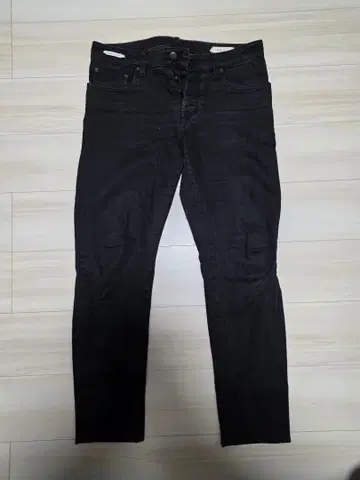 YCHAI 블랙 데님 34