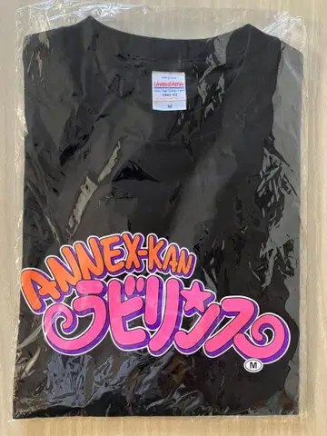 [ 미개봉 새상품 ] ANNEX-kan 라비린스 T셔츠 M 사이즈 블랙