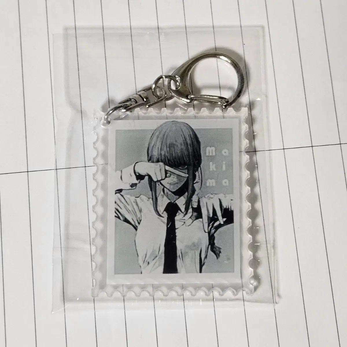 Chainsaw Man Makima Stamp Keyring
