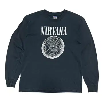 레어 00s NIRVANA VESTIBULE 롱T 2003 양면