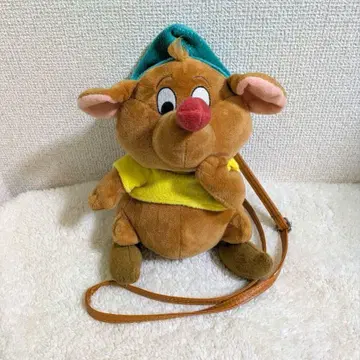 디즈니 신데렐라 가스 미니백 봉제 인형