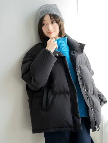 ungrid 미들 기장 루즈 실루엣 다운