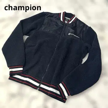 새상품급 Champion 보아 자켓 네이비 S 사이즈 방한
