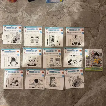 제일복권 드래곤볼 I상 15개 f상 1장 세트