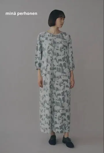미나 페르호넨 life puzzle 티셔츠 드레스 36