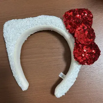 USJ 헬로키티 머리띠 화이트