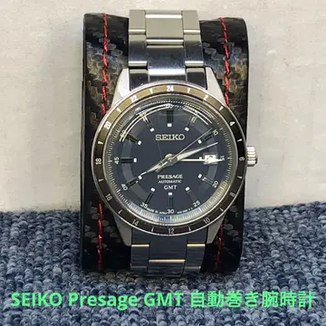 SEIKO Presage GMT 자동 와인딩 손목시계