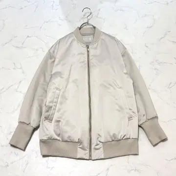 [ 새상품급 ] ICB 발수 가공 매트 새틴 미들 기장 MA-1