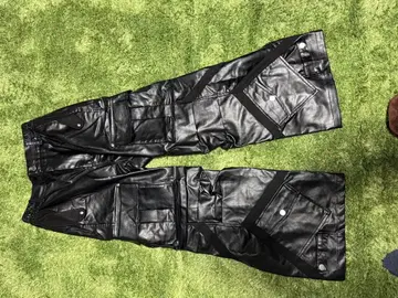 FAIR FOCUS 블랙 와이드 팬츠