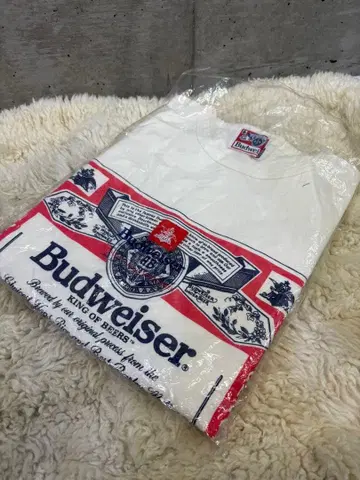 데드스탁 버드와이저 긴팔 T셔츠 M 롱T 컷