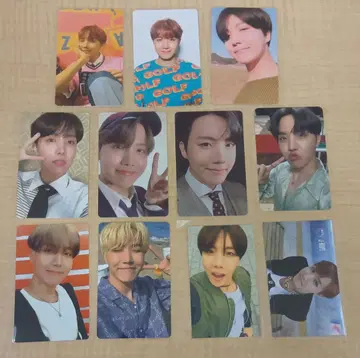 BTS J-HOPE 호석 호비 트레이딩 카드 11장 묶음 판매
