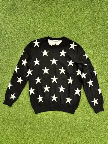 Jack Bunny!! 별 패턴 니트 스웨터 사이즈 6