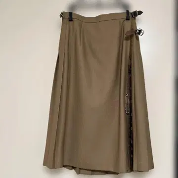 O'NEIL OF DUBLIN 울 플리츠 스커트 오닐 오브 더블린