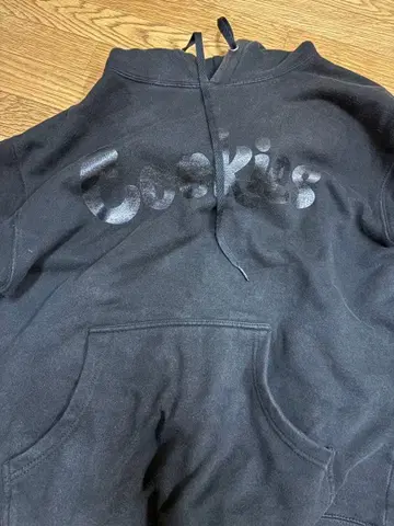Cookies 블랙 후드티 후디