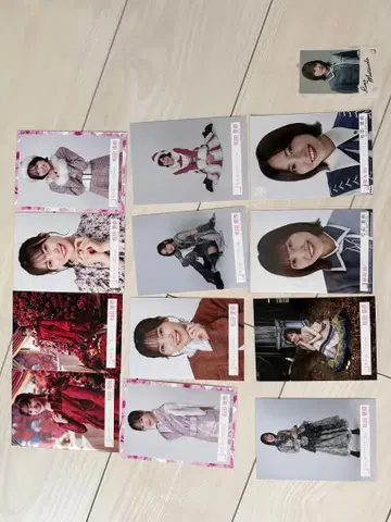 마츠다 리나 브로마이드 12장 스티커 1장 묶음 판매