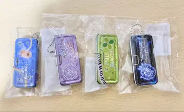 그 시절 캔 펜 케이스 마스코트 클로버 강아지 드래곤 갸루 가챠가챠