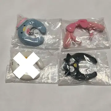 산리오 미니 머리띠 마스코트 키링