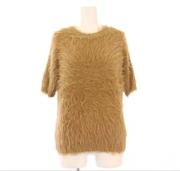 2024 가을, 페더얀 하프 슬리브 니트, 카멜, Spick & Span