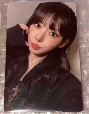 르세라핌 사쿠라 트레이딩 카드 영통 특전 사인회 Weverse 3