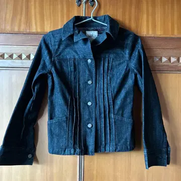 휴일 세일 시빌라 블랙 데님 자켓