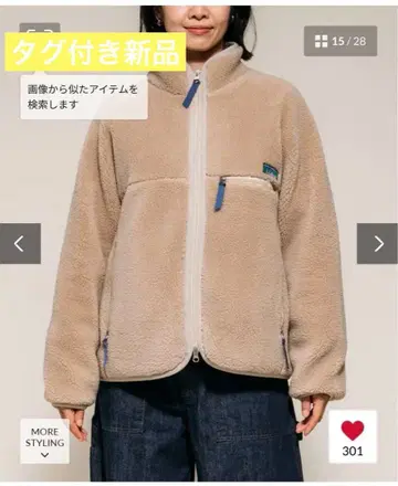 [ L.L.Bean ] 우먼 탑샴 보아 플리스 자켓