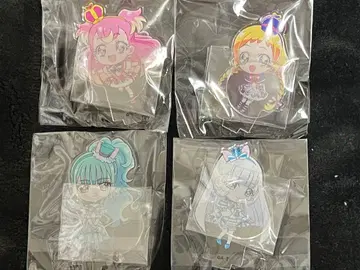 프리티 스토어 한정판 원더풀 프리큐어! 미니 아크릴 스탠드 4체 세트