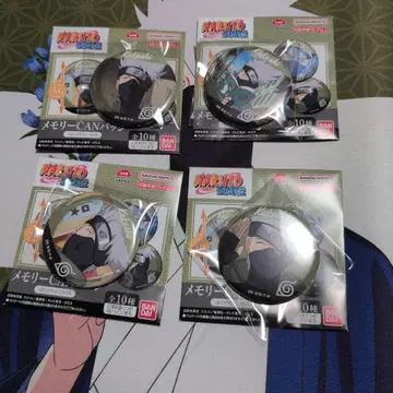 NARUTO 카카시 메모리 CAN 배지 4개