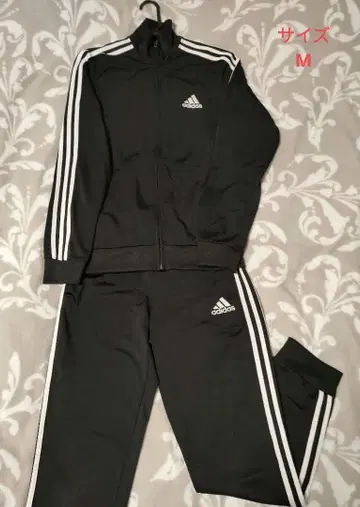 adidas 블랙 저지 세트