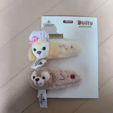 상하이 디즈니 더피, 쿠키앤 헤어핀 머리 장식 2개 세트