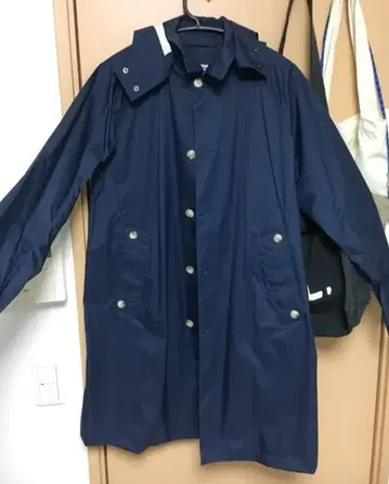 BEAMS 스텐카라 코트 M 네이비