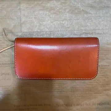 도치기 가죽 천연 가죽 접이식 지갑