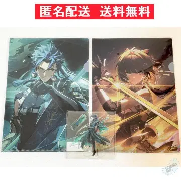 [ 명조 빌리지 뱅가드 빌레반 ] 기염 아크릴 스탠드 클리어 파일