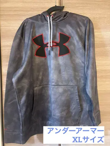 언더아머 그레이 후드 부착 후드티