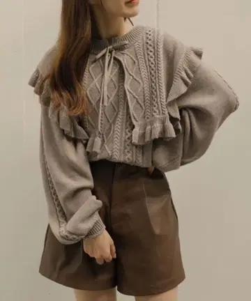 moi tytto 앙상블 니트