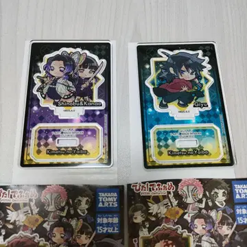 귀멸의 칼날 피타!데포메 아크릴 스탠드 시노부&카나오 기유