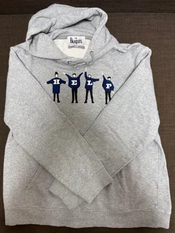 THE BEATLES HELP 후드티 그레이
