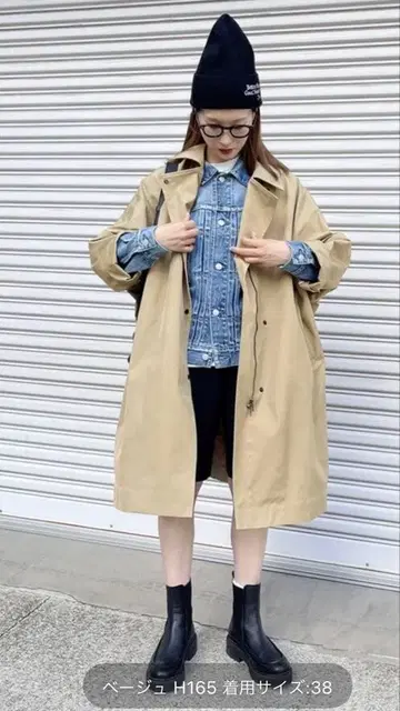 FRAMEWORK 베이지 트렌치코트 사이즈 36