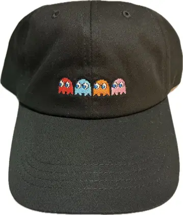 미사용 새상품 팩맨 자수 캡