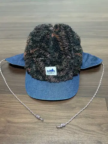 patagonia 렌 이어 플리스 데님 캡